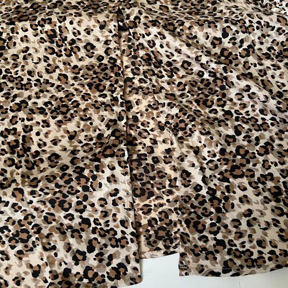NWT Status by Chenault Leopard Print Midi Skirt Size S - Picture 9 of 10